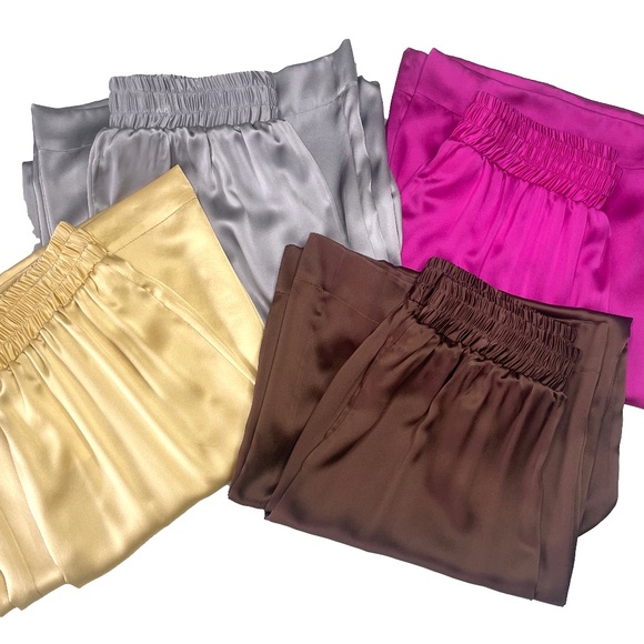 Cesar Galindo Silk Full Leg Pant - Picture 2 of 12